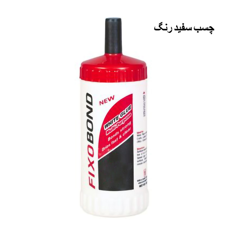 چسب چوب کاغذ کارتن فیکسباند همه کاره حجم 400 میلی لیتر