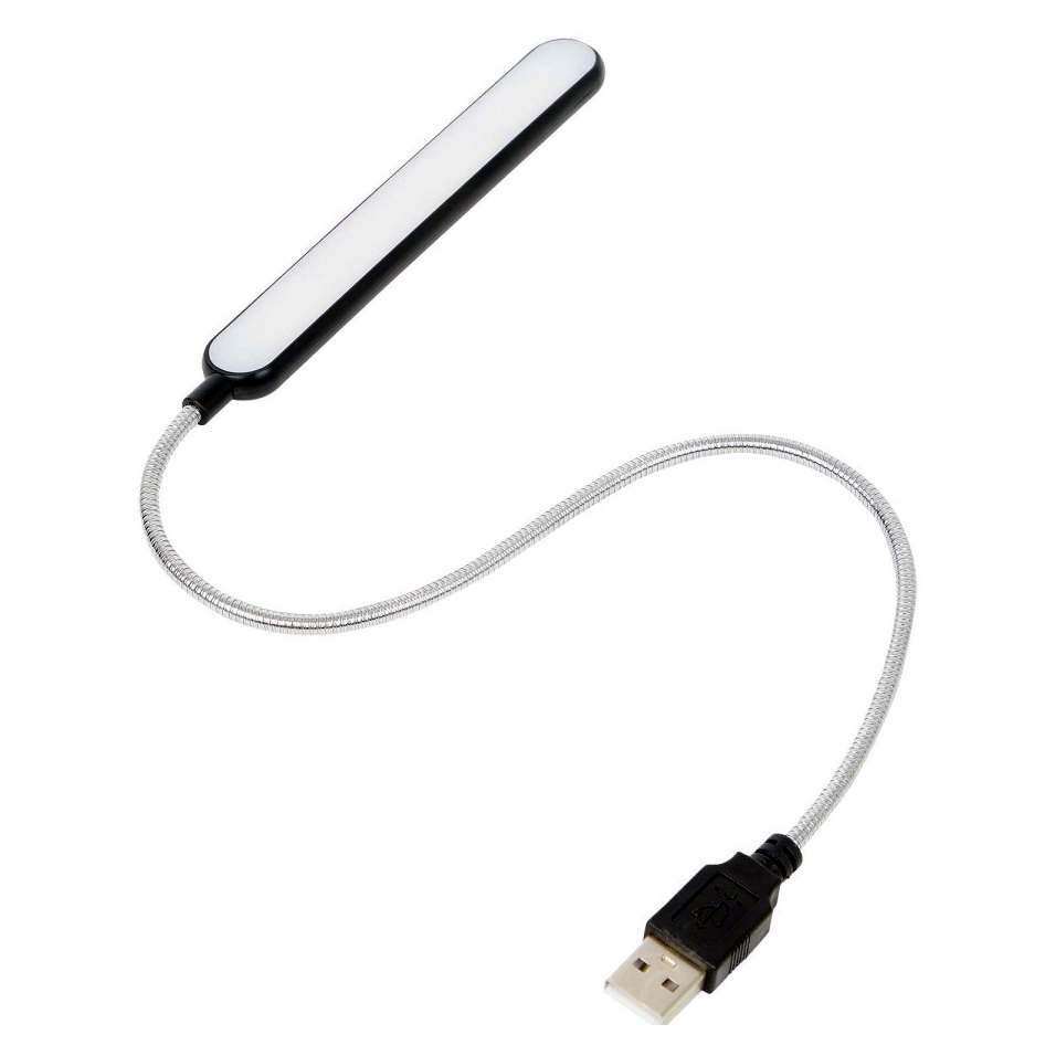 چراغ مطالعه خرطومی فلزی USB LED