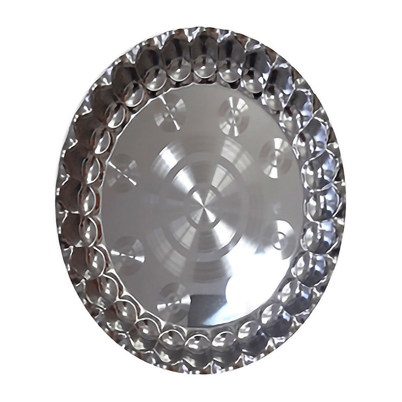 ظرف آب و غذای سگ و گربه مدل steel-20cm