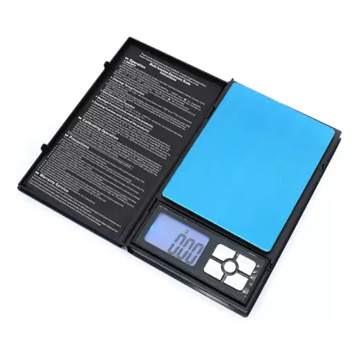 ترازو زرگری نوت بوک جیبی ۵۰۰ گرمی(اصلی)(دقت 0.01 گرم)